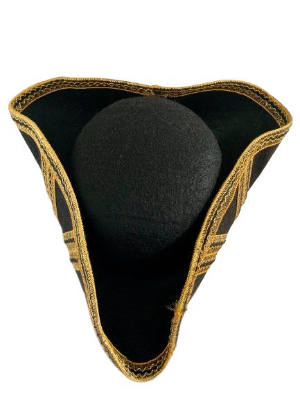 Trikorn czapka pirata napoleonska 3